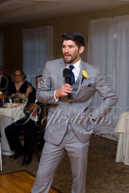 The Groom say “I Do” 