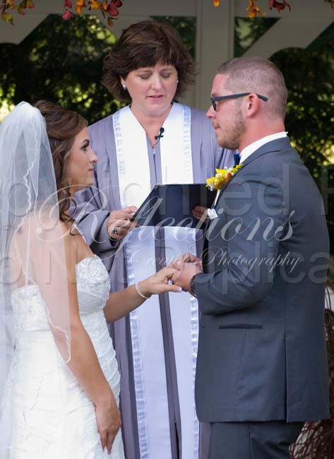 The Groom say “I Do” 