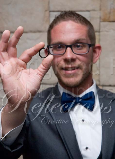 The Groom say “I Do” 