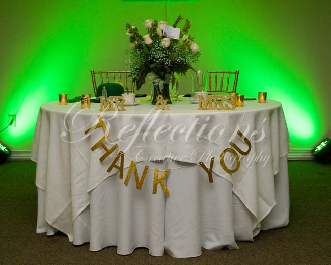 If it’s Green it must be a St. Patrick’s Day Wedding!