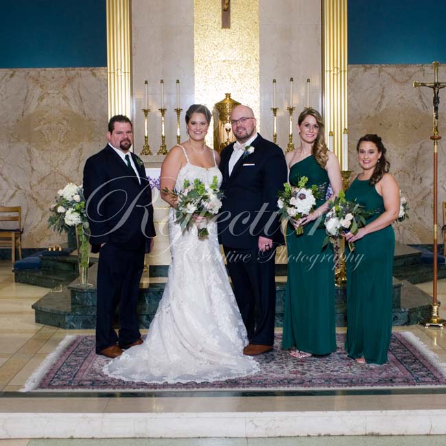 If it’s Green it must be a St. Patrick’s Day Wedding!