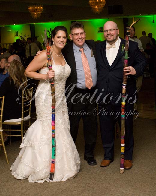 If it’s Green it must be a St. Patrick’s Day Wedding!