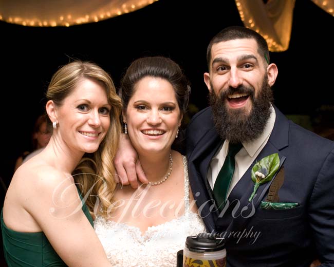 If it’s Green it must be a St. Patrick’s Day Wedding!