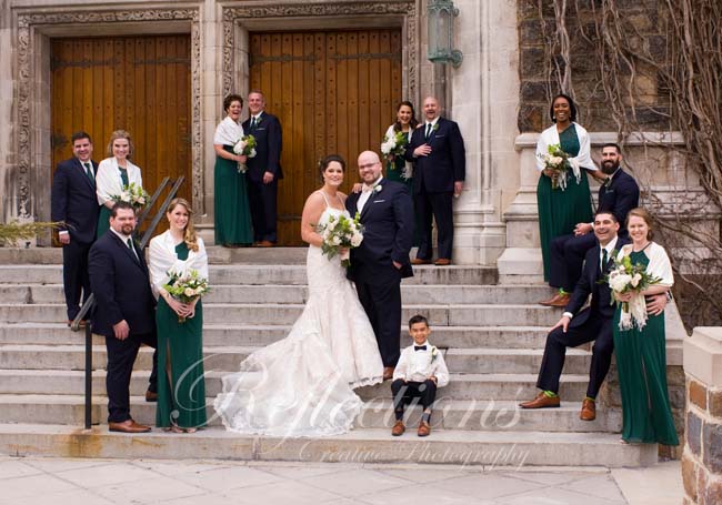 If it’s Green it must be a St. Patrick’s Day Wedding!