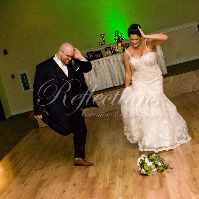 If it’s Green it must be a St. Patrick’s Day Wedding!