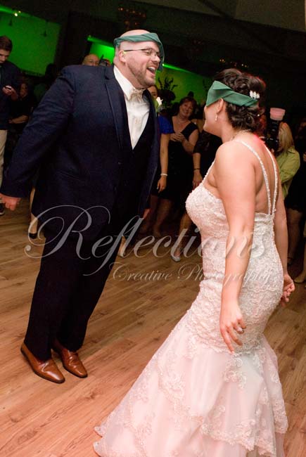 If it’s Green it must be a St. Patrick’s Day Wedding!