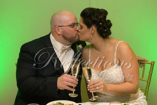 If it’s Green it must be a St. Patrick’s Day Wedding!