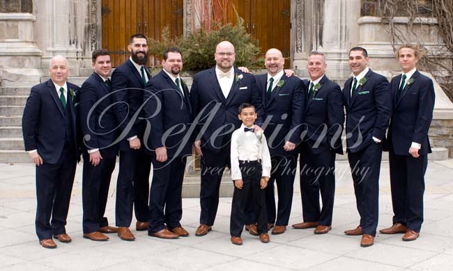 If it’s Green it must be a St. Patrick’s Day Wedding!