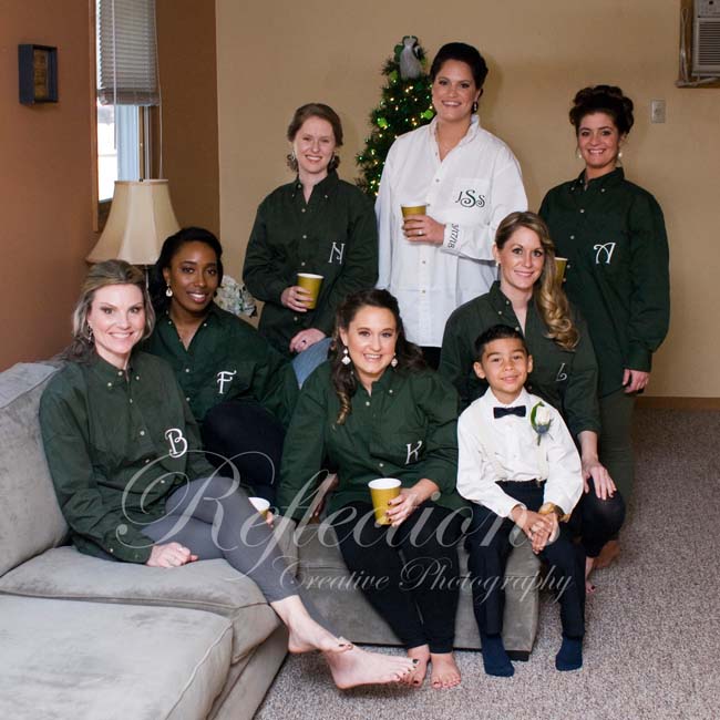 If it’s Green it must be a St. Patrick’s Day Wedding!