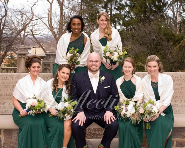 If it’s Green it must be a St. Patrick’s Day Wedding!