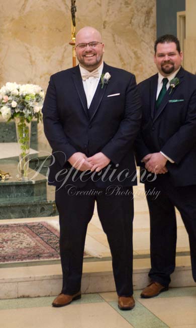 If it’s Green it must be a St. Patrick’s Day Wedding!