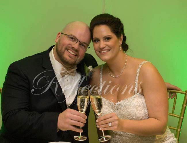 If it’s Green it must be a St. Patrick’s Day Wedding!