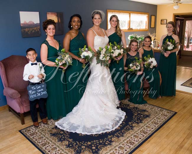 If it’s Green it must be a St. Patrick’s Day Wedding!