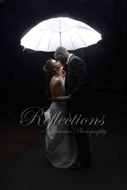 Rain – Yes, that means Amazingly Good Luck on your Wedding Day!