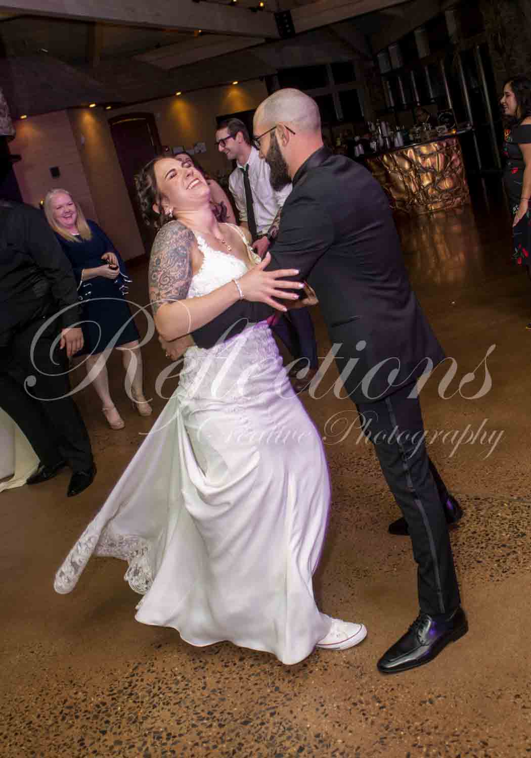 You Know it’s going to be an AWESOME Wedding when even the Fire Extinguisher Explodes!