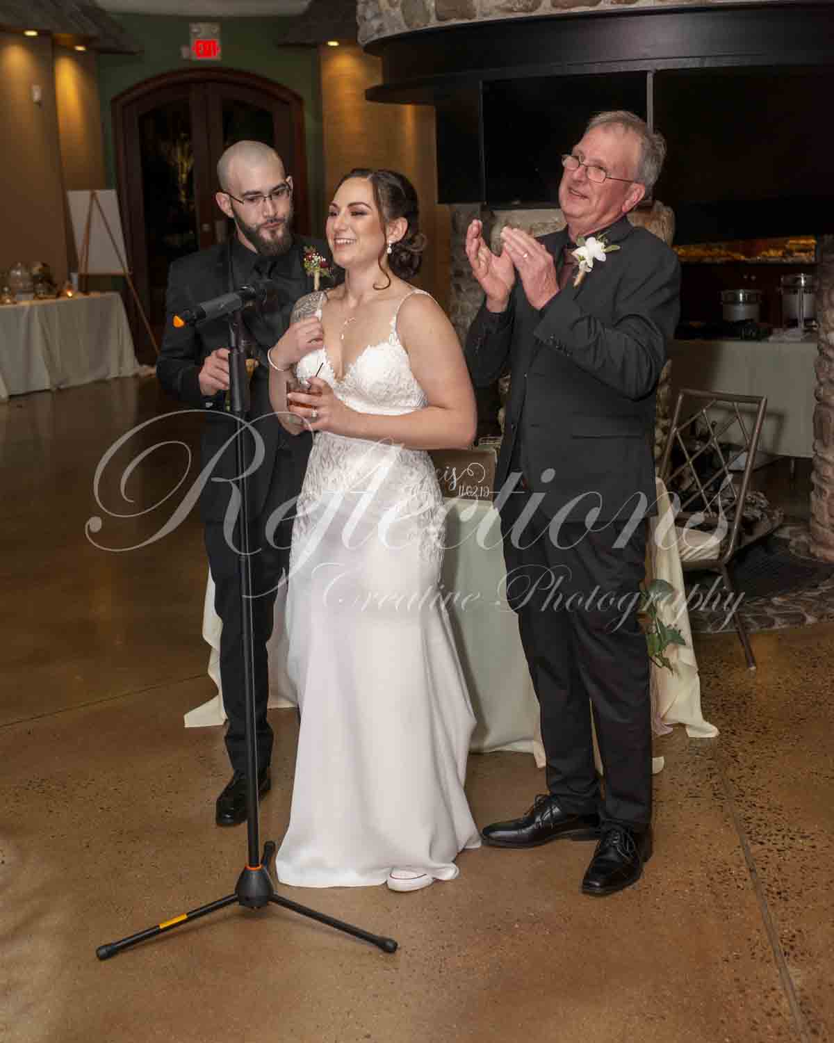 You Know it’s going to be an AWESOME Wedding when even the Fire Extinguisher Explodes!