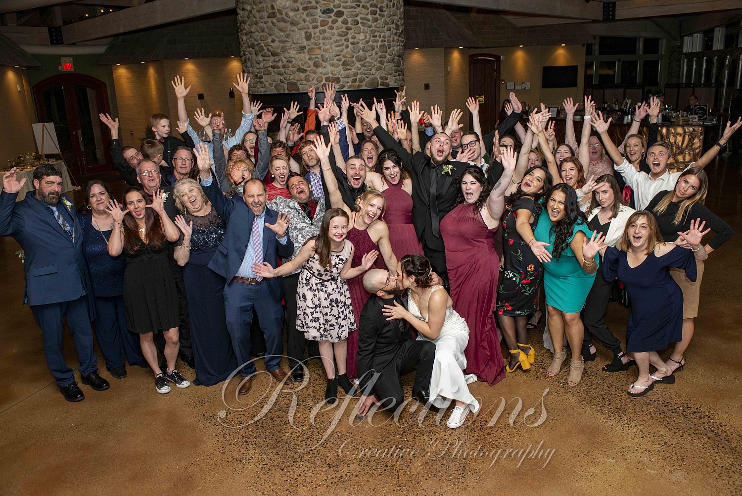 You Know it’s going to be an AWESOME Wedding when even the Fire Extinguisher Explodes!