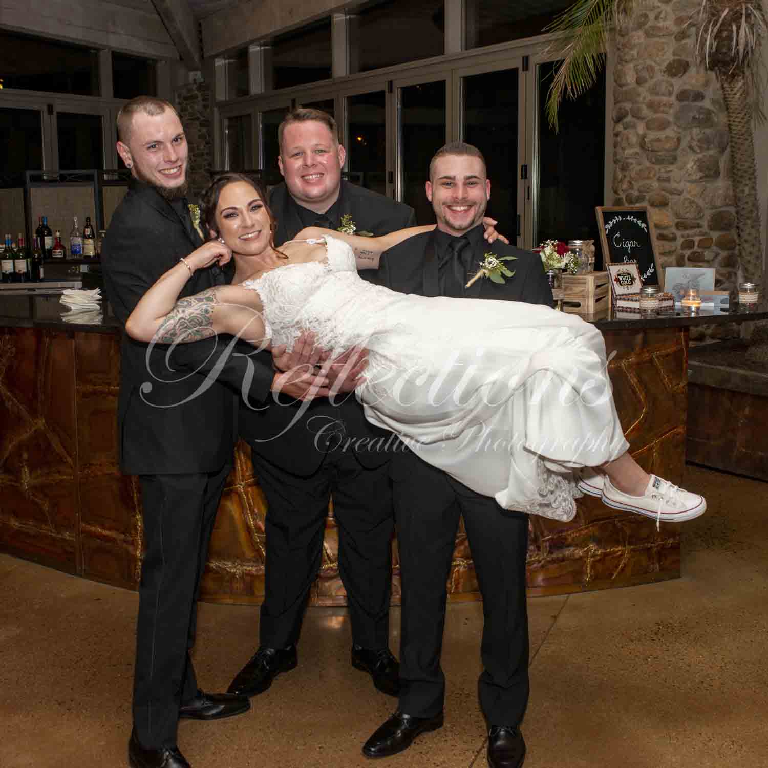 You Know it’s going to be an AWESOME Wedding when even the Fire Extinguisher Explodes!